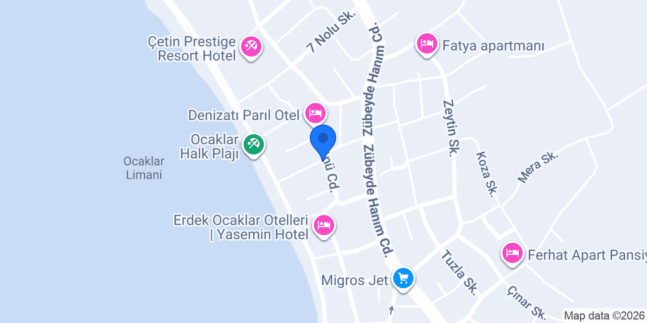 Bosna Pansiyon konumu