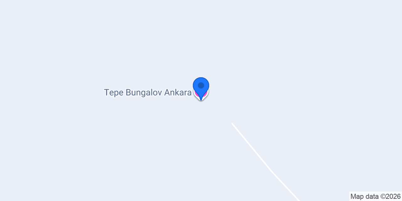 Tepe Bungalov Ankara konumu