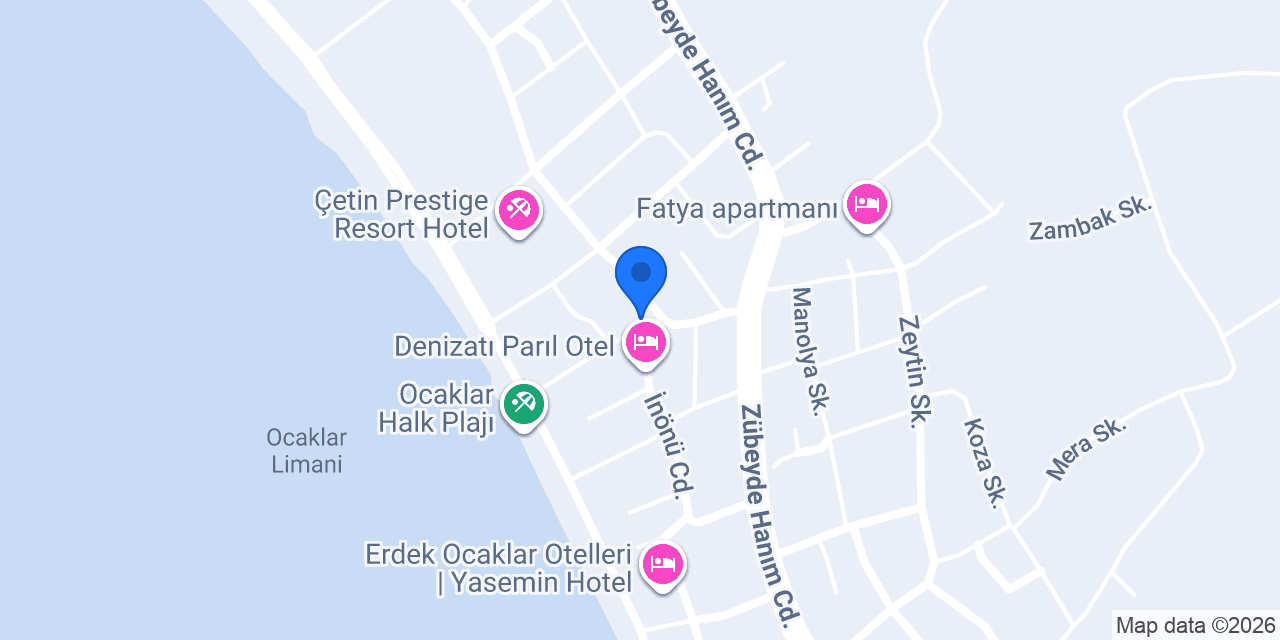 Kumsal Apart Pansiyon konumu