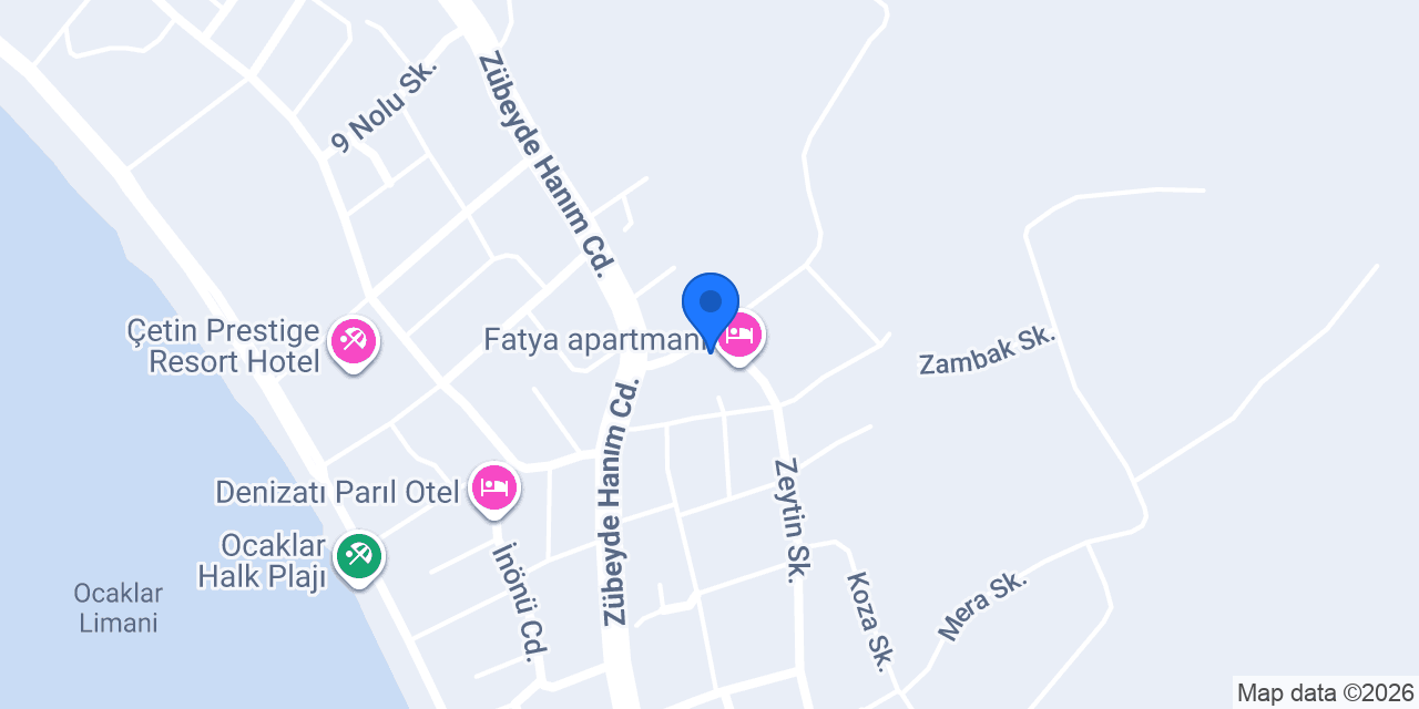 Gözde Apart Ocaklar konumu