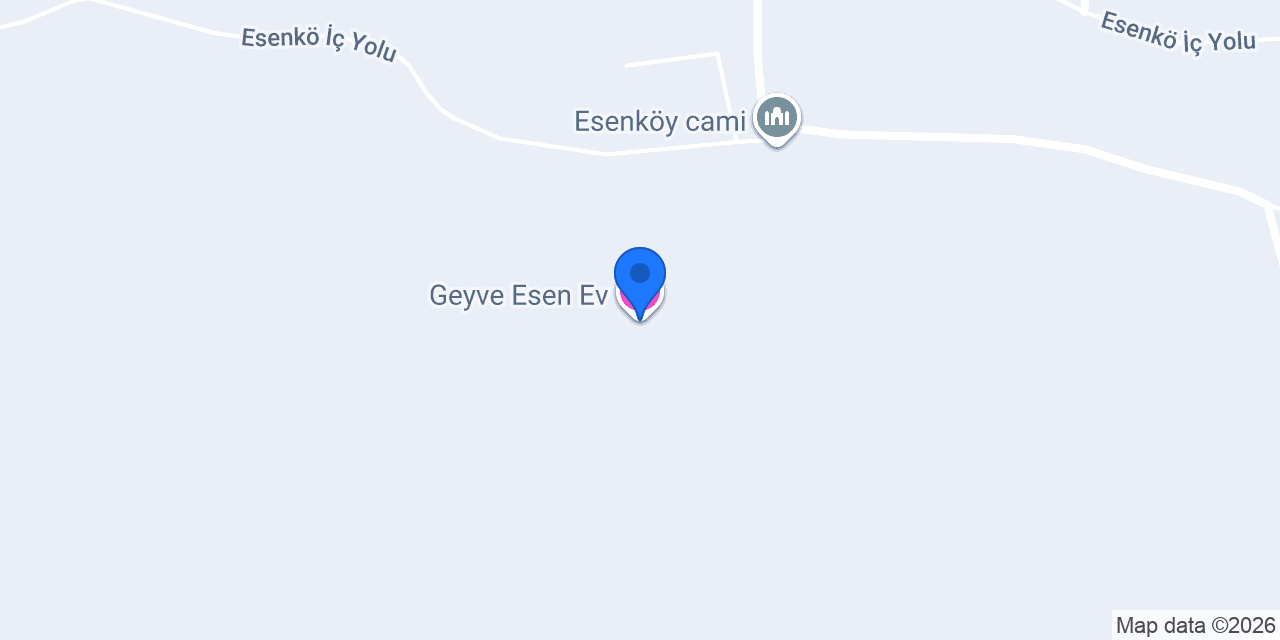 Geyve Esen Ev konumu
