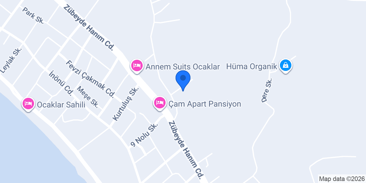 Seral pansiyon konumu