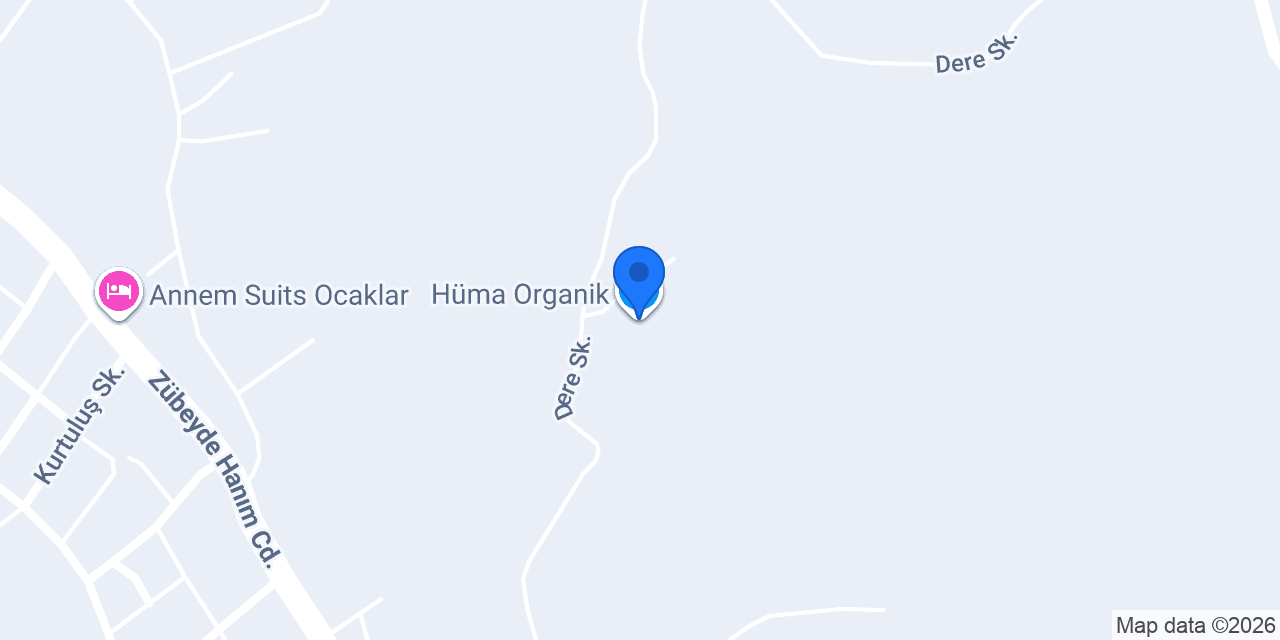 Hüma Organik konumu