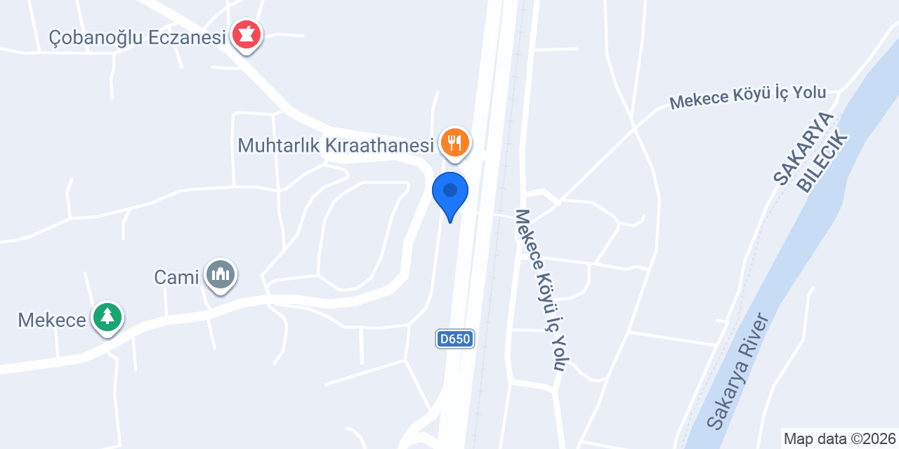 Mekece Aile Sağlık Merkezi konumu