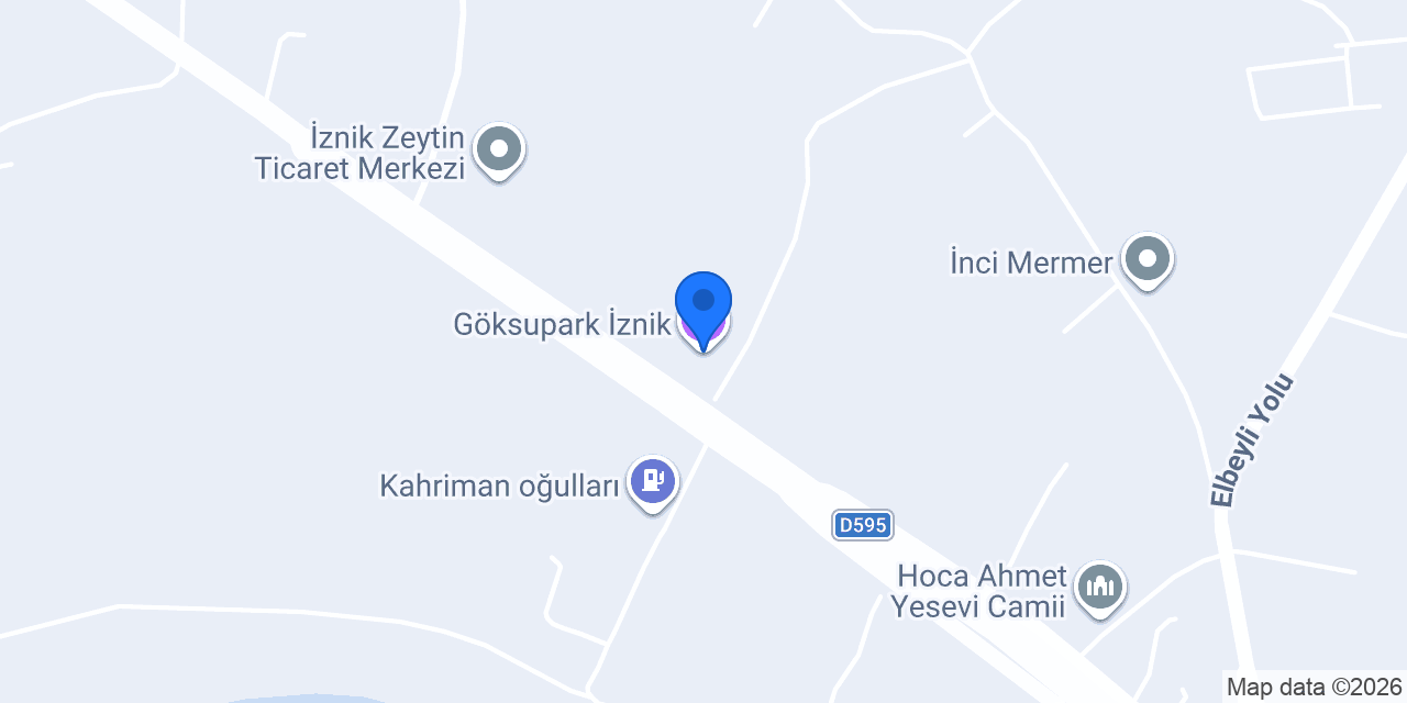 Göksupark İznik konumu