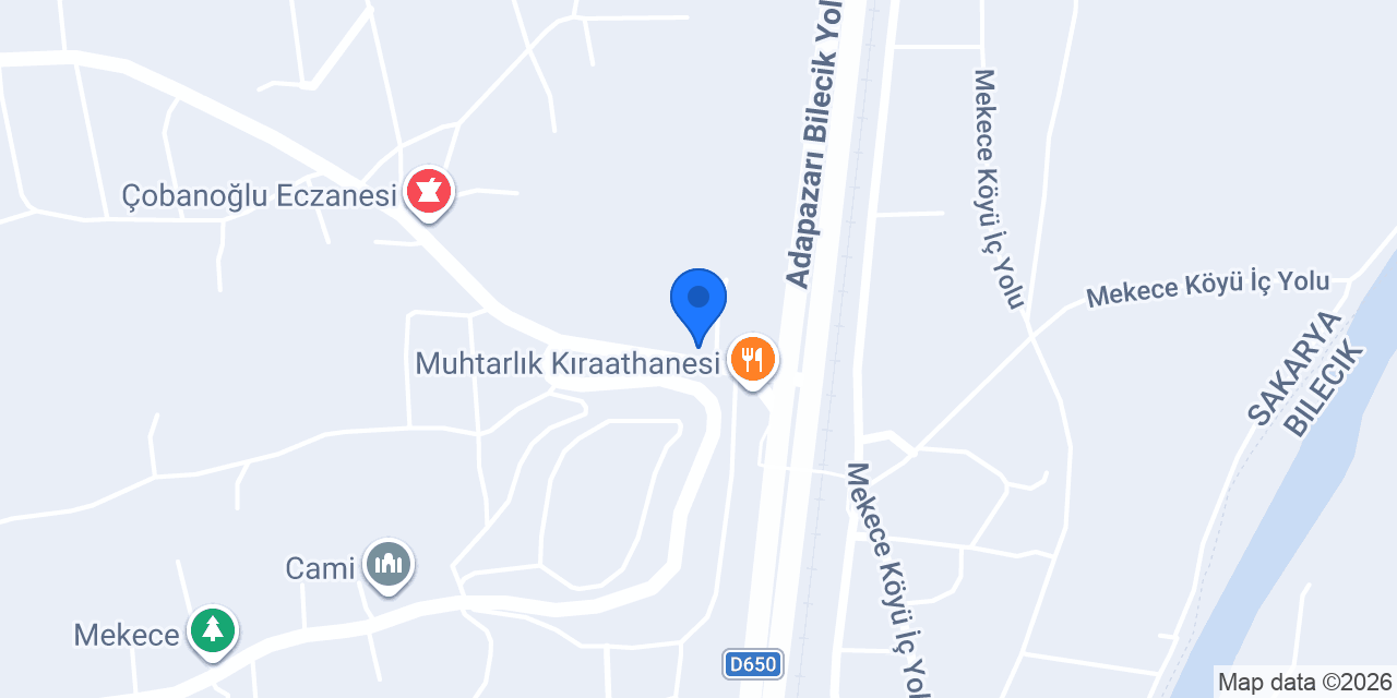 Mekece buyukotay aparatif konumu