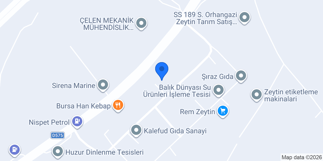 Dervişoğlu Zeytin&Zeytinyağı konumu