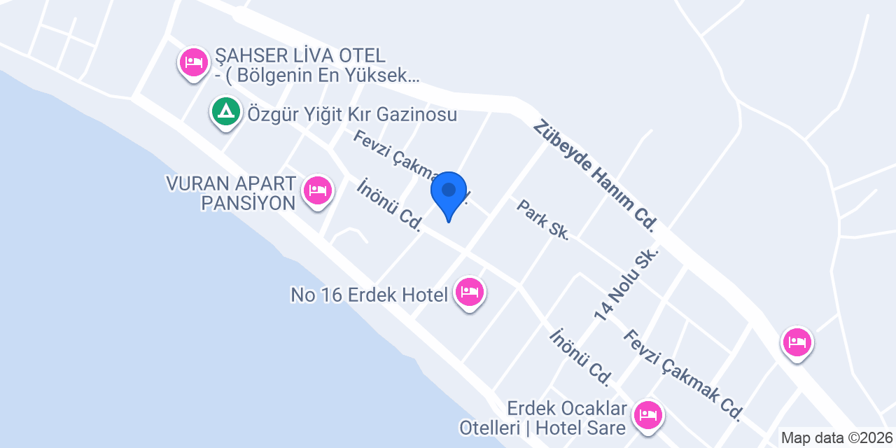 VİLLA TUNA PANSİYON konumu