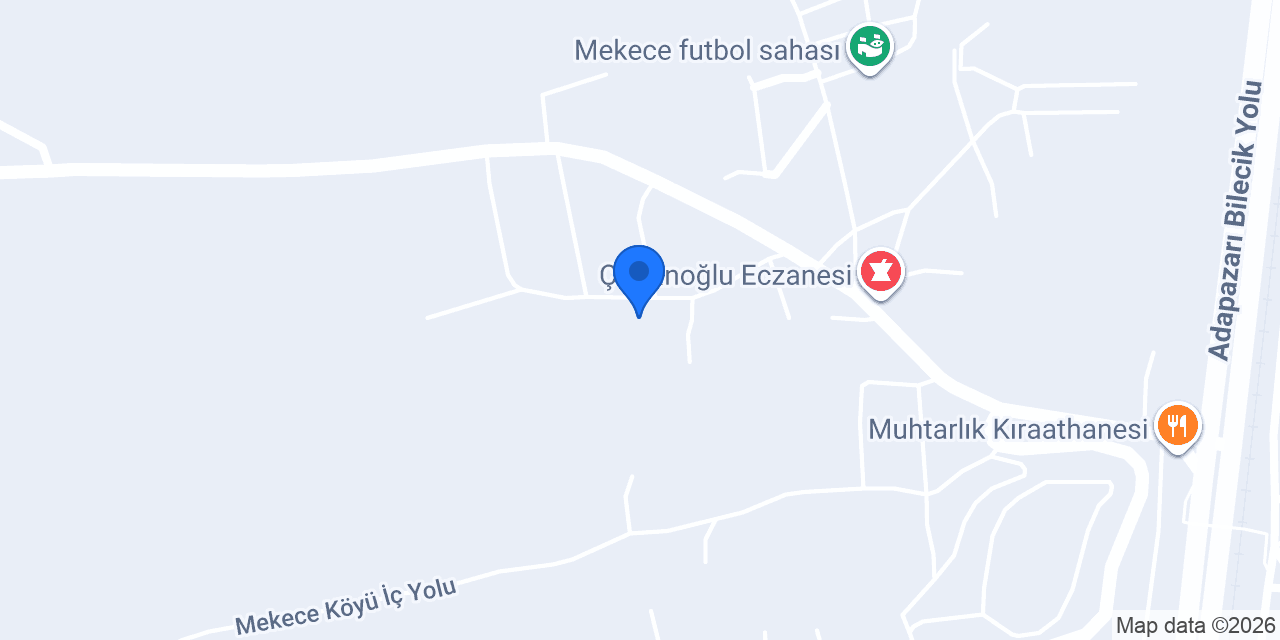 Mekece soğuk hava deposu konumu