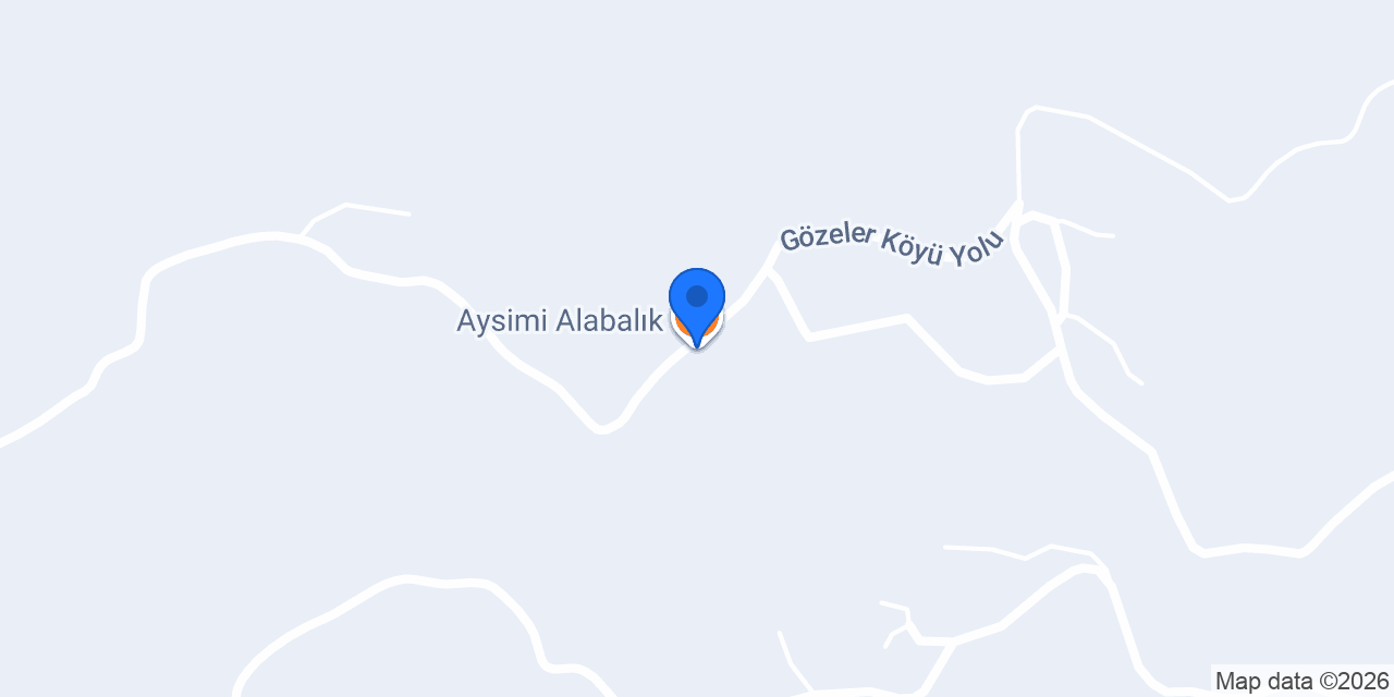 Aysimi Alabalık konumu