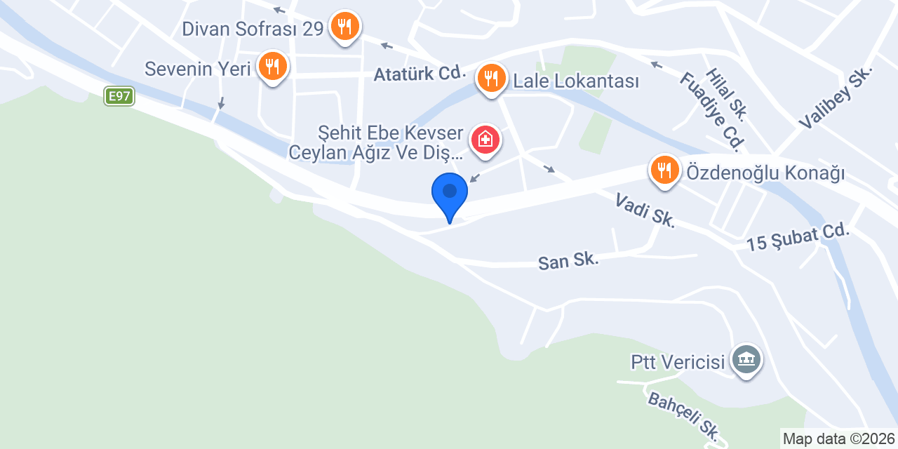 Ustaoğlu Mühendislik konumu