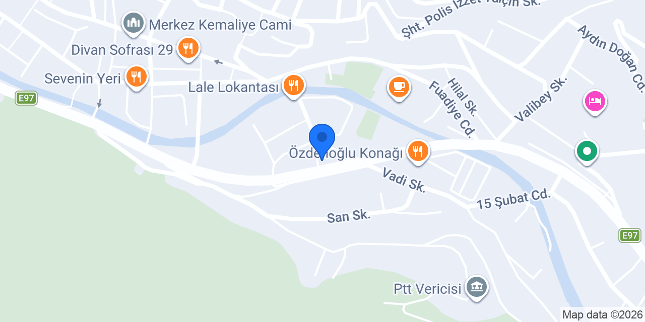 Köprülü Yapi Inş. Malz. konumu