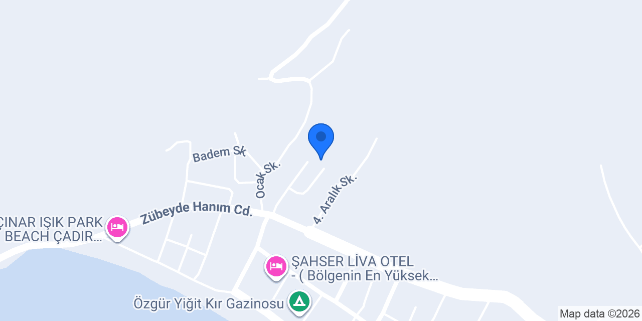 Gündoğan Apart Erdek-Ocaklar konumu