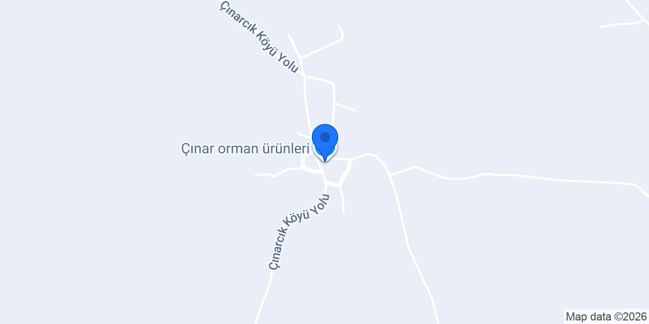 Çınar orman ürünleri konumu