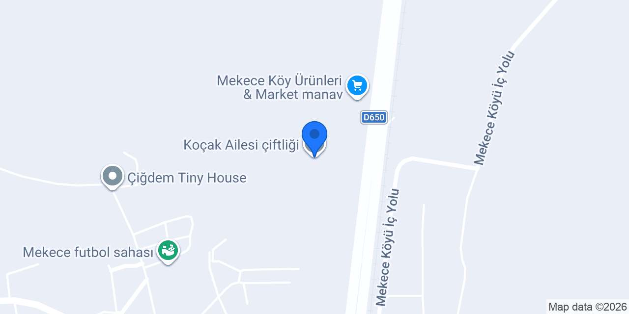 Koçak Ailesi çiftliği konumu
