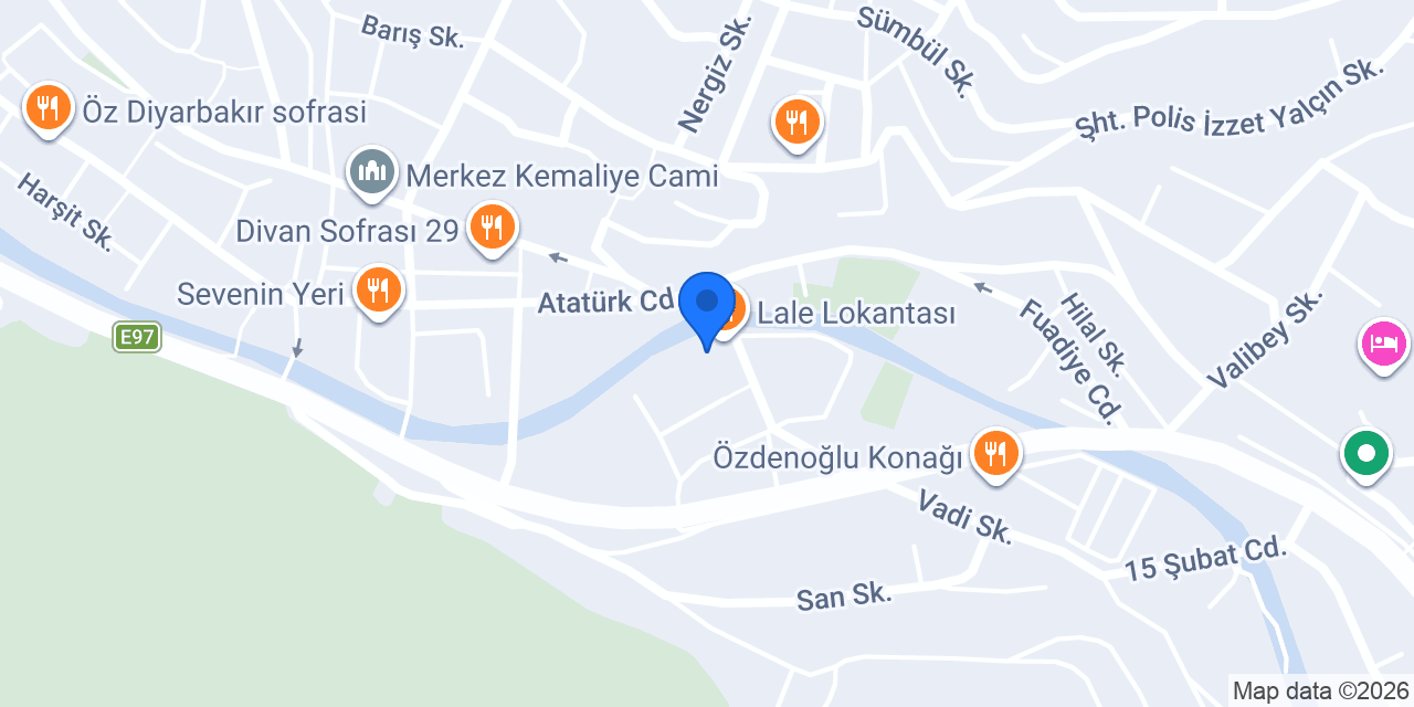 RedZone Nargile & Oyun Cafesi konumu