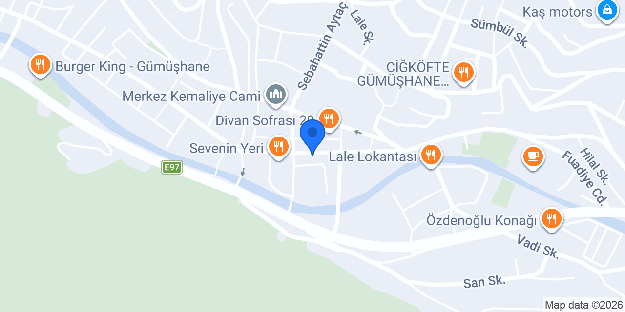 Gümüş Döner konumu