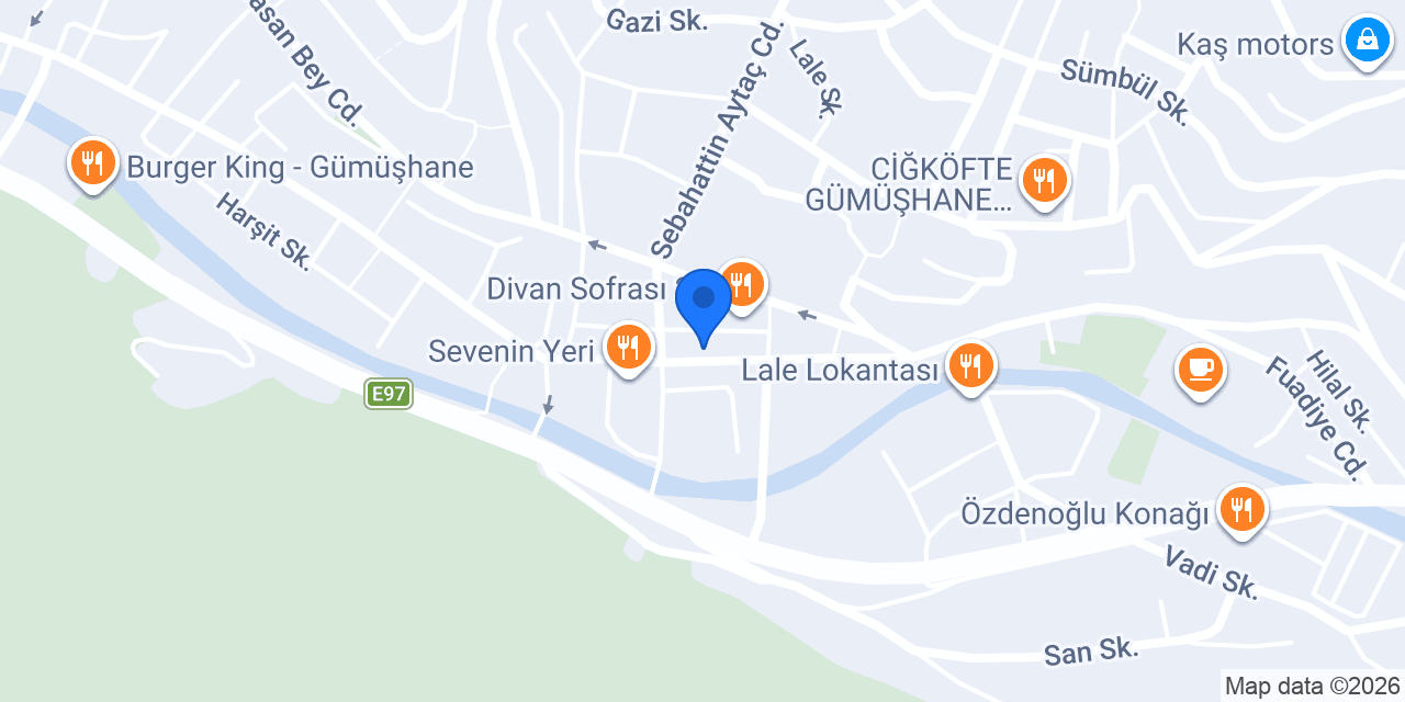 Karaca Eczanesi konumu