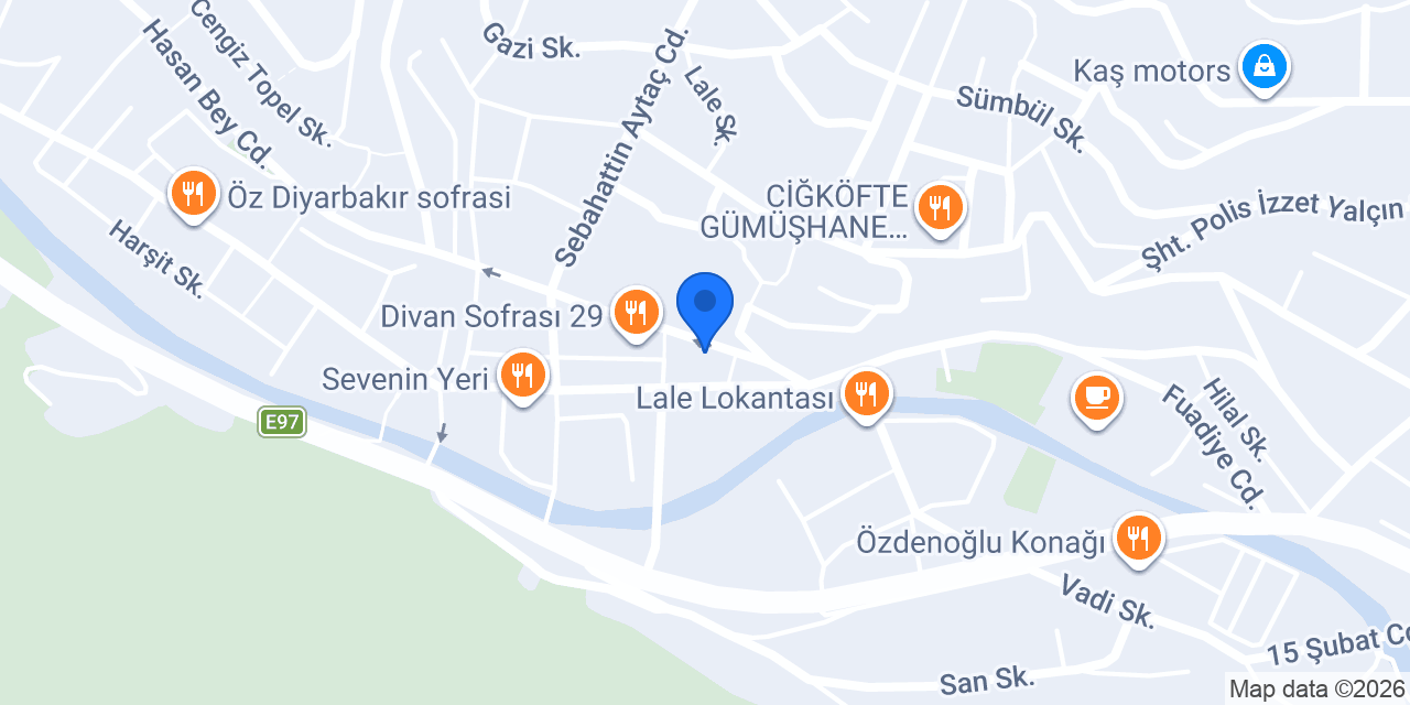 Öz Mersin Tantuni konumu