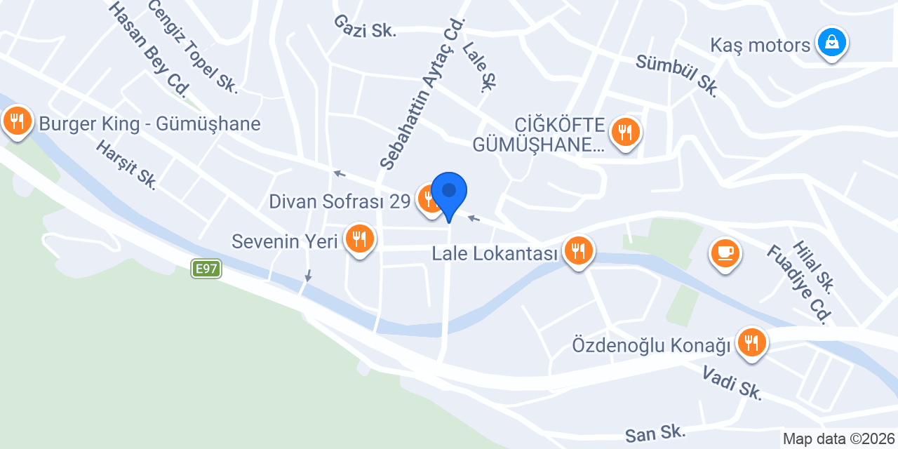 kırıntı EXPRESS konumu