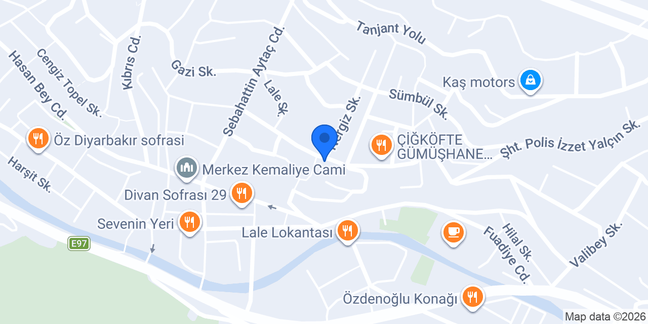 Gümüşhane Jandarma Misafirhanesi konumu