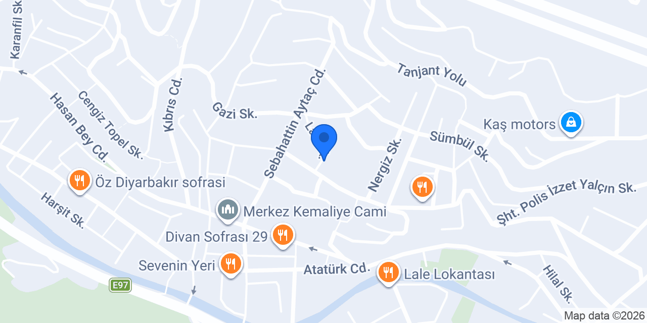 Gümüşhane Defterdarlığı konumu
