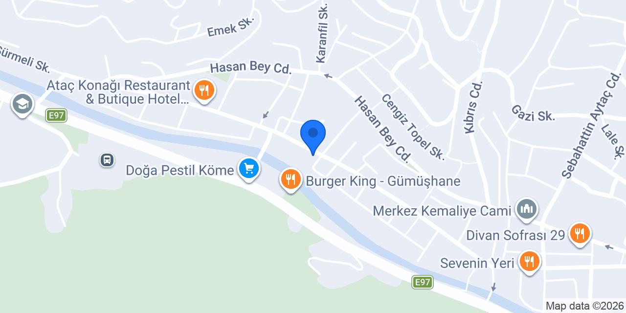 Arısan Mobilya konumu