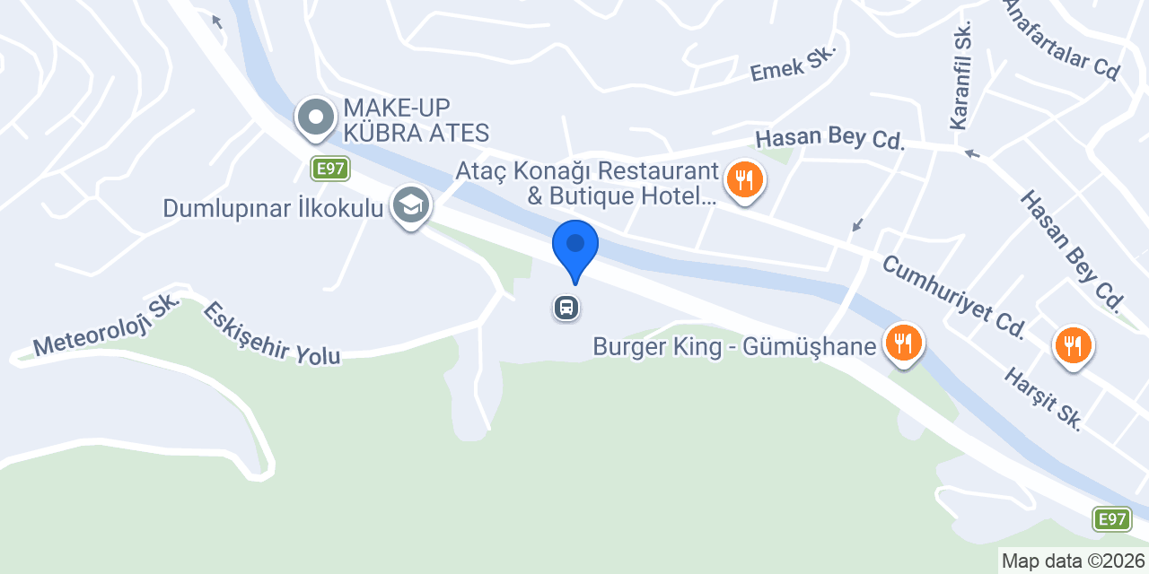 As Bayburt Turizm konumu