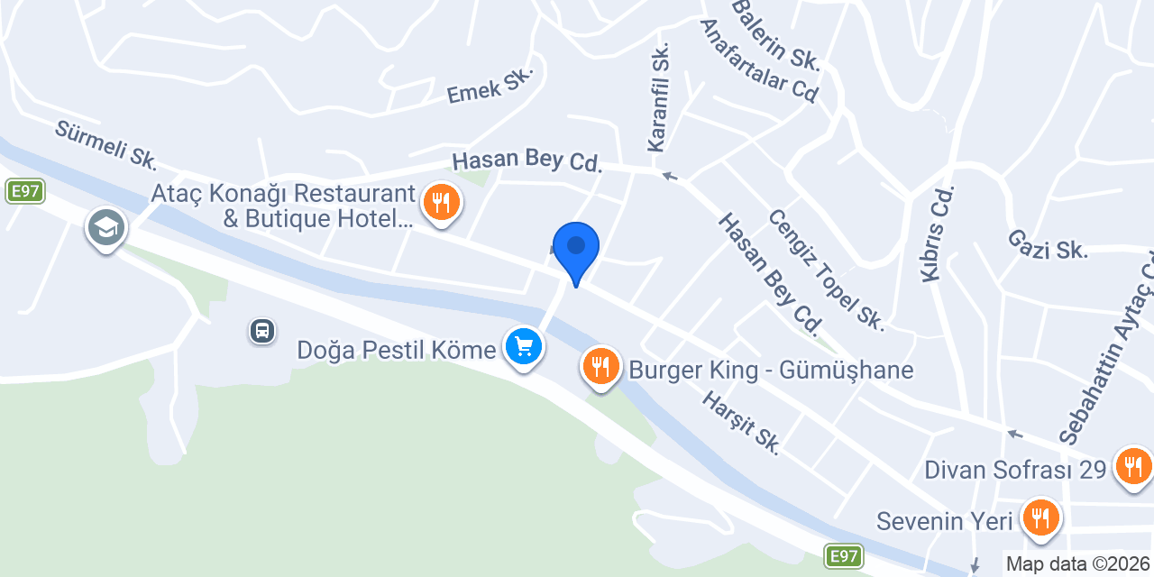 Zigana Unlu Gıda konumu