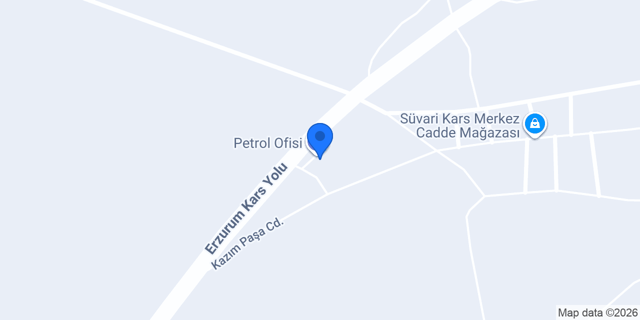 Petrol Ofisi konumu