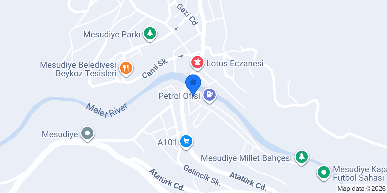 Efendioğlu Unlu Mamülleri konumu