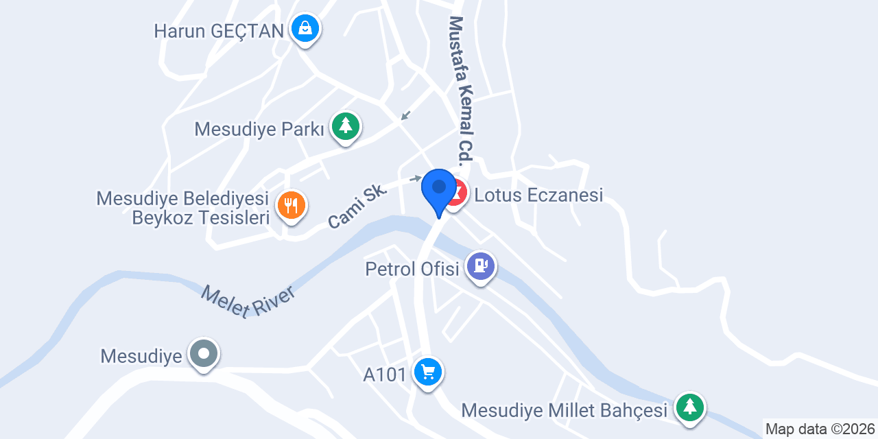 Mesudiye Otel konumu