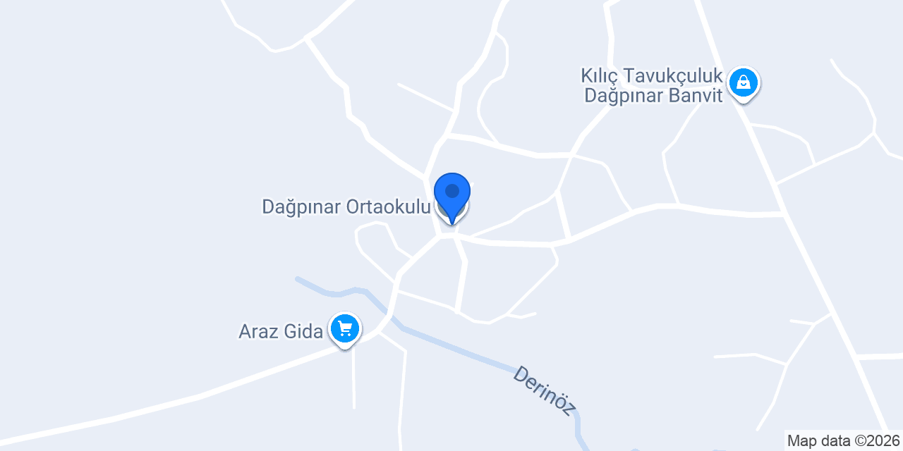 Dağpınar Ortaokulu konumu