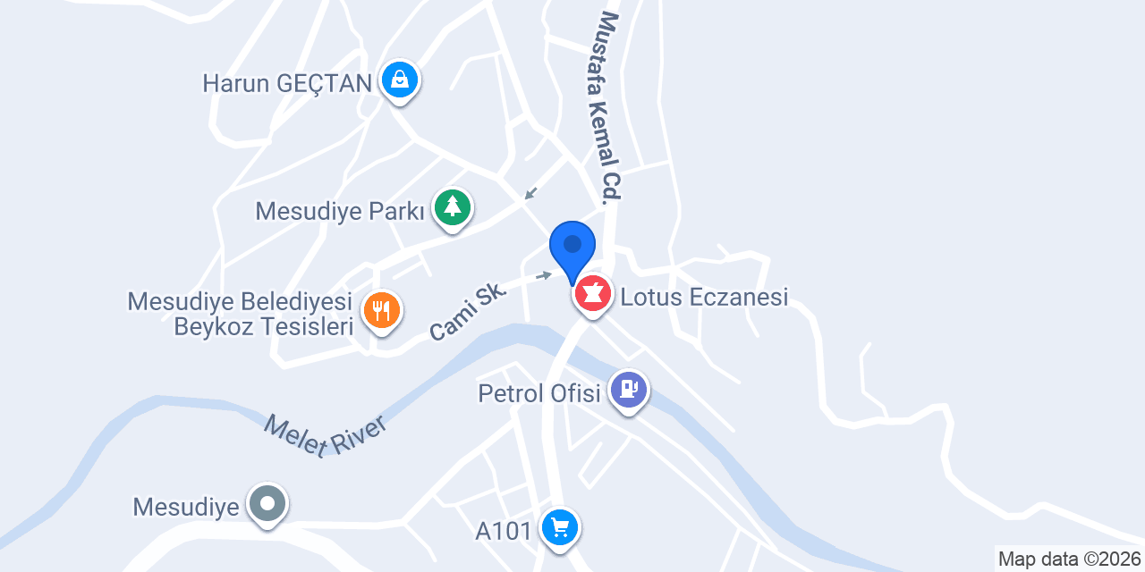 MELİSA PASTANESİ konumu