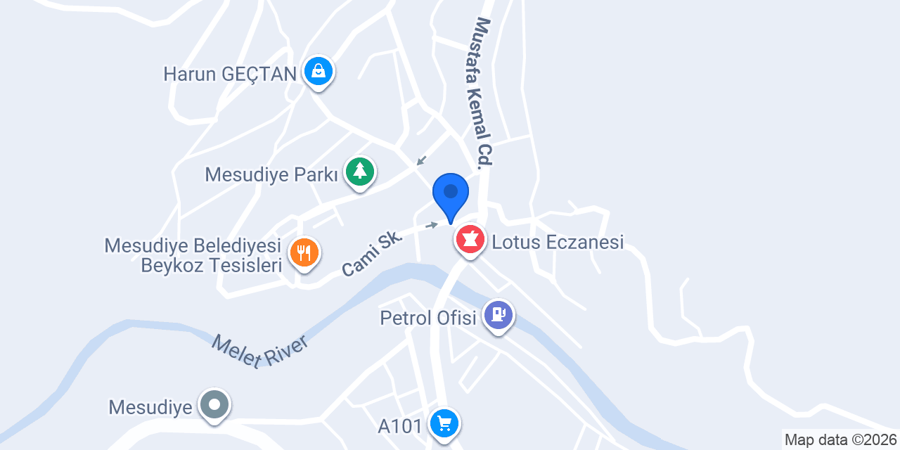 Mesudiye Eczanesi konumu