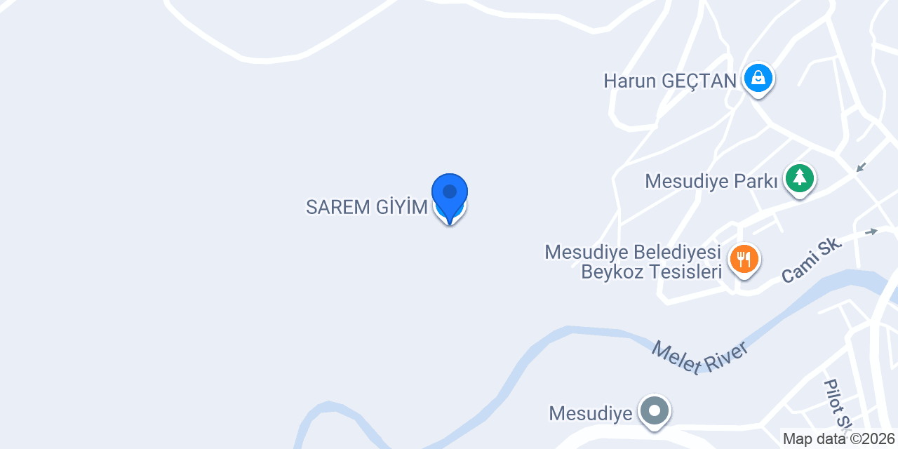 SAREM GİYİM konumu