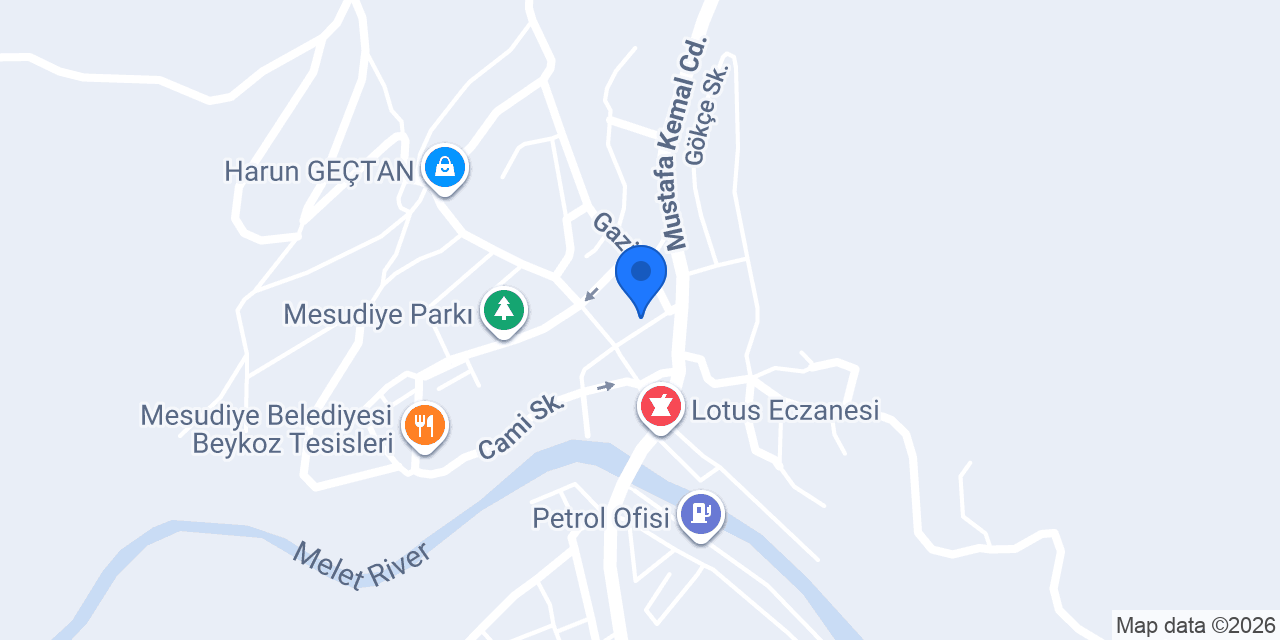 Akbulut PVC yapı konumu