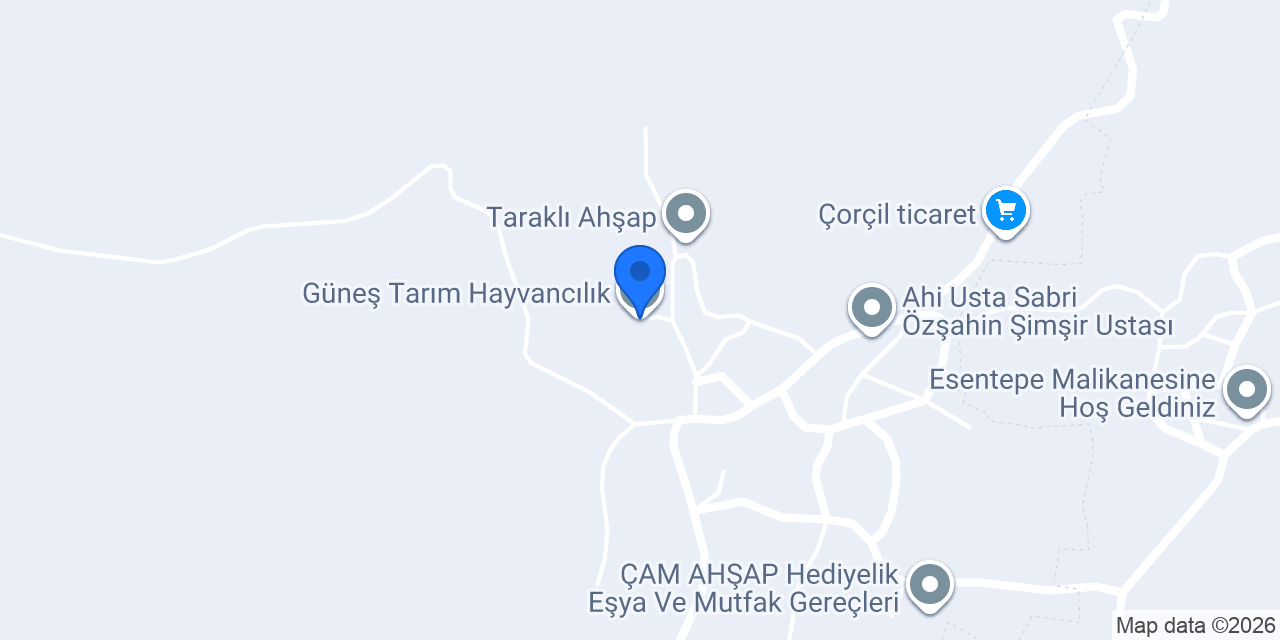 Güneş Tarım Hayvancılık konumu