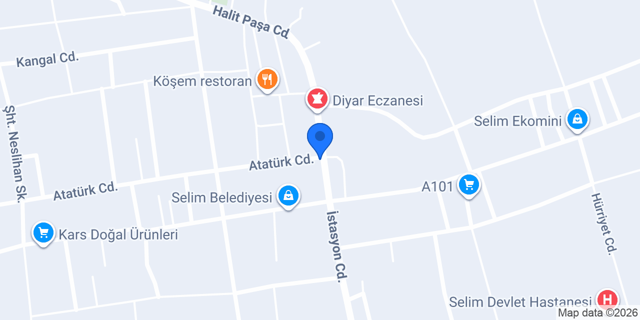 Hacı Baba Market konumu