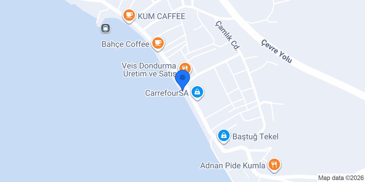 Begonvil Beach & Cafe konumu