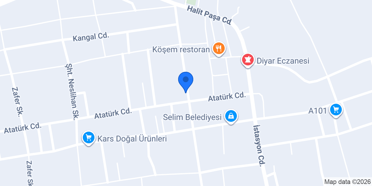 SELİM APART OTEL-YURDAKUL APART konumu