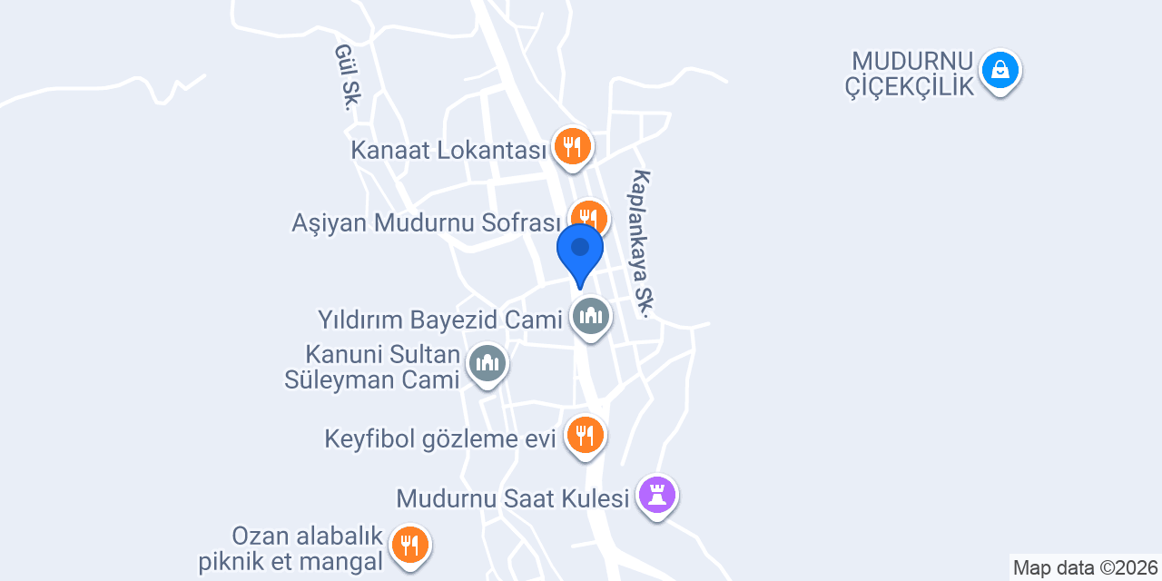 Mudurnu Ahiler Müzesi konumu