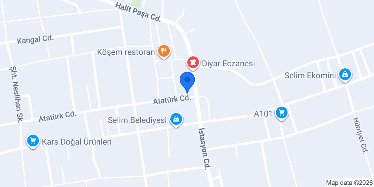 Buselif Bayan Kuaför konumu