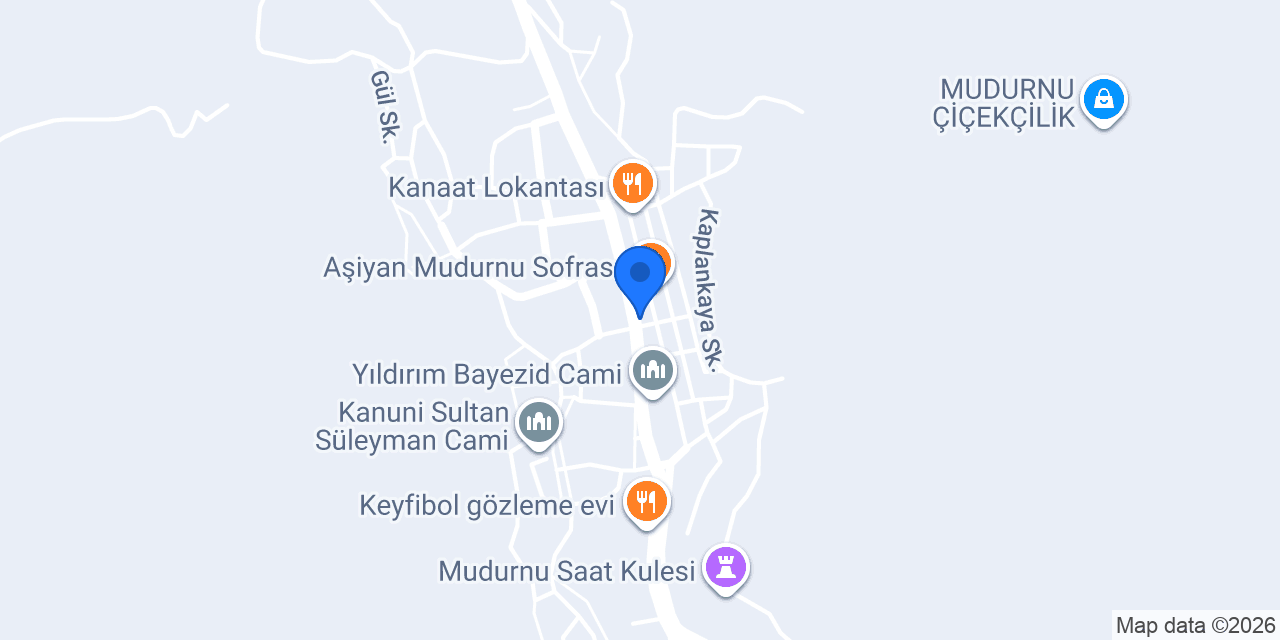 Mudurnu Tostçusu konumu