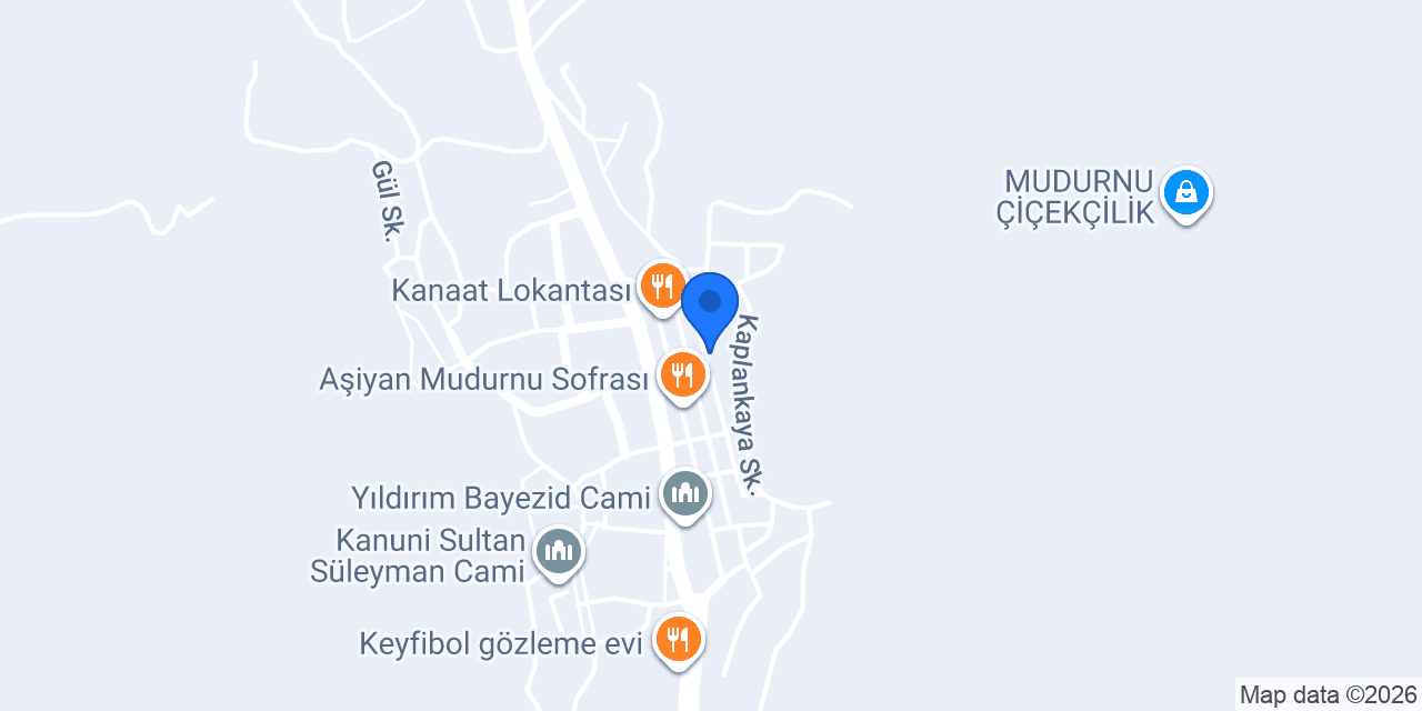Abant Döner Salonu konumu