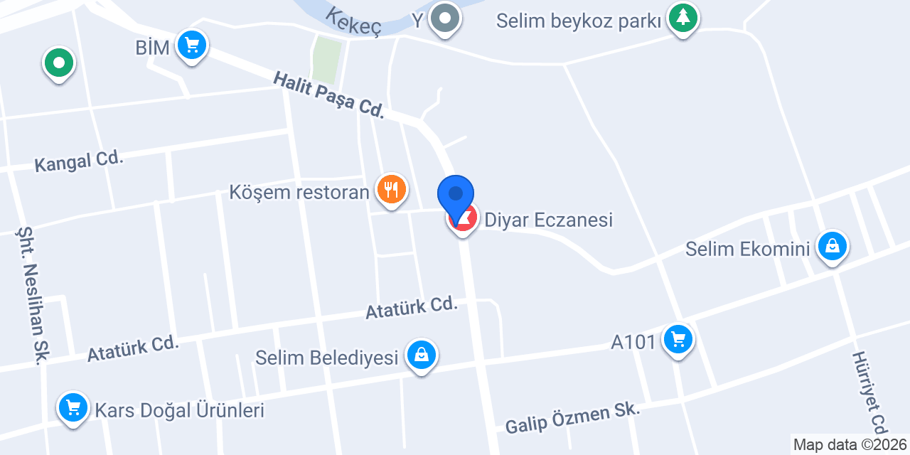 KOÇMAR Market Taşımacılıl konumu