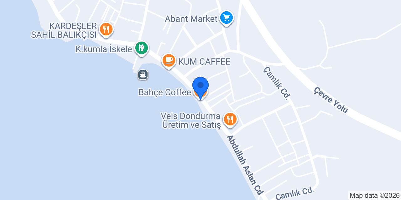 Bahçe Coffee konumu