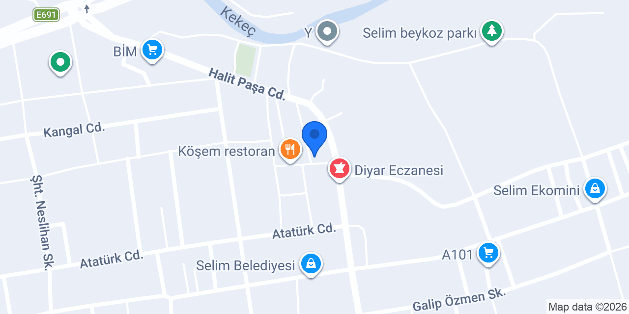 ŞAMDAN YAPI MALZEMELERİ konumu