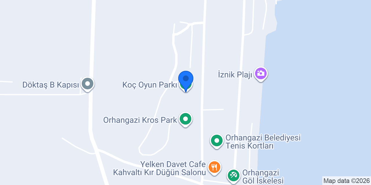 Koç Oyun Parkı konumu