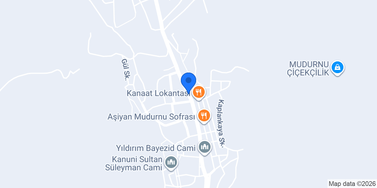 Mudurnu Kebap Evi konumu